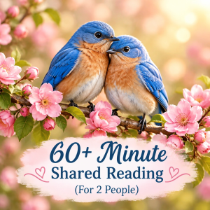 Reading for two – 60+ minutes